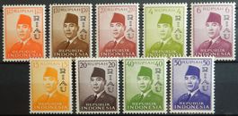 Indonesien RIAU Kat. 33-41 ** 1960 Kat. 30 Euro
