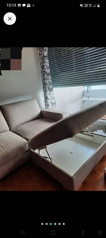 Sofas: IKEA Sörvallen 2er Sofa, mit Hocker, beige – Gebraucht aus Zuchwil von B0untyhunter 1