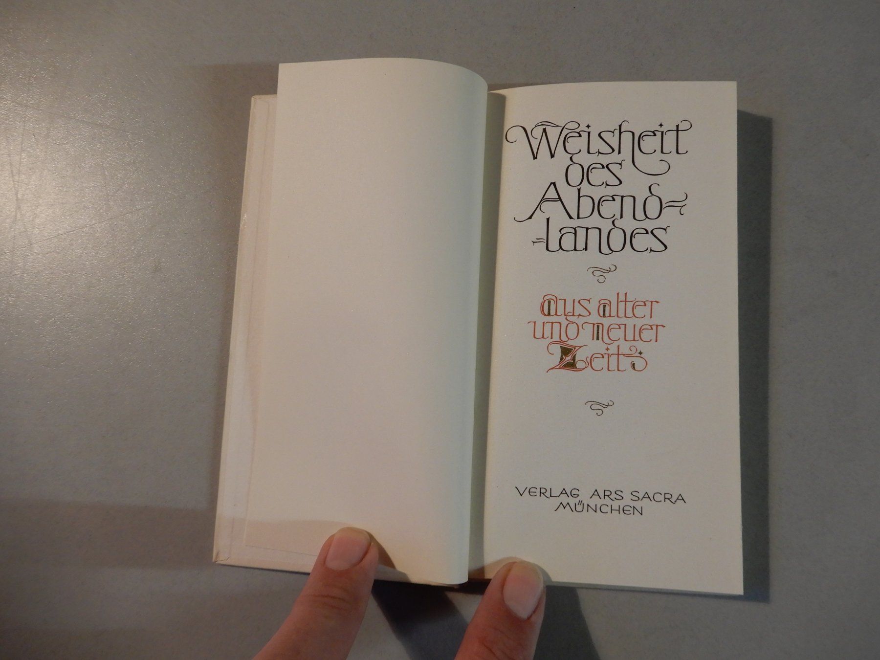 Bücher: Weisheit des Abendlandes – Gebraucht aus Erstfeld von Mario_boe0 1
