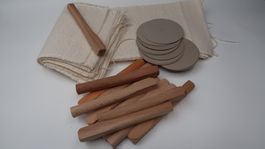12er Set Fackel Bastelset Gartenfackel