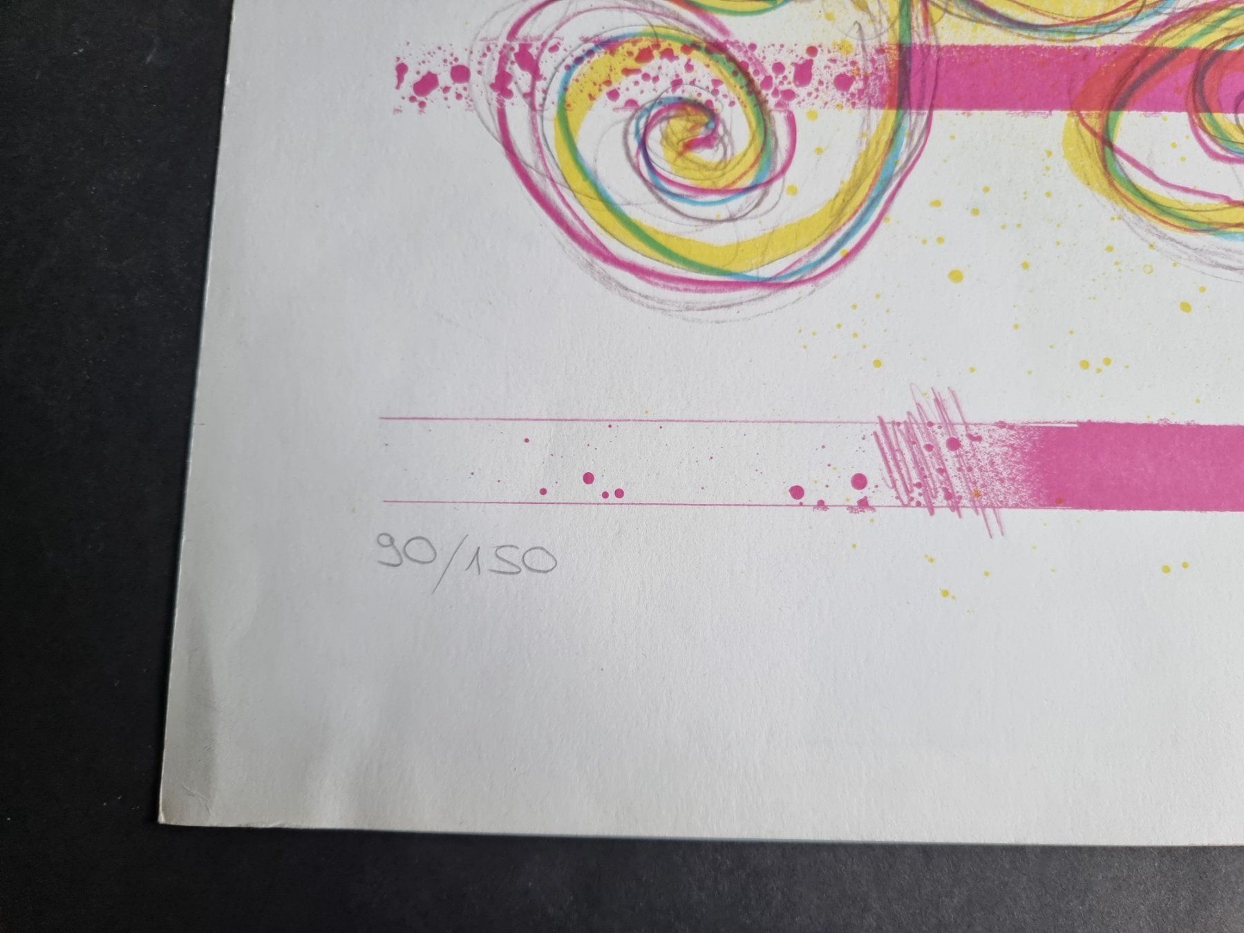 Grafica & Litografie: Jürg Hügi, LITHOGRAPHIE SIGNIERT NUMMERIERT – Usato da Gersau venduto da grafik-kunst 3