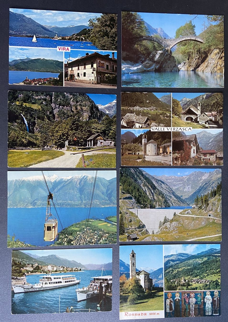 Ansichtskarten: 26er Set Ansichtskarten  farbig Tessin – Gebraucht aus Böckten von Hansi36 4