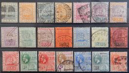 Guyana British Lot mit alten Werten Lot I