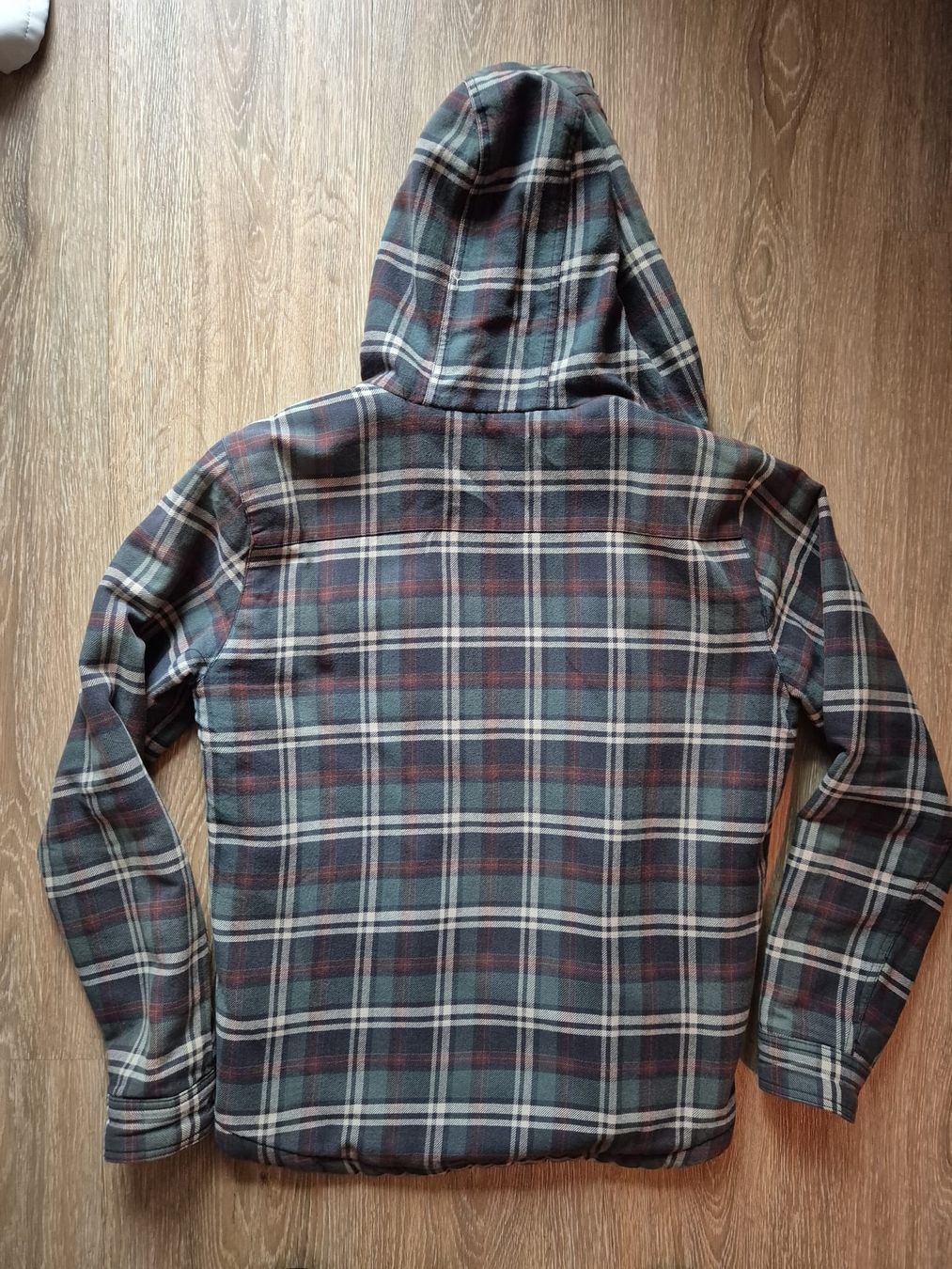 Pull&Bear Giacche: Pull&Bear Hooded Flannel Shirt Jacket - Men's M - Warm! – Usato da Zürich venduto da sha_rxc8 1