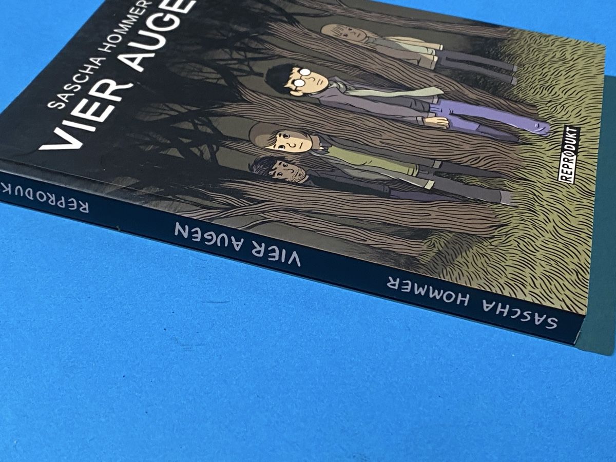Fumetti: Sascha Hommer "VIER AUGEN" Comic Roman – Usato da Zuerich venduto da SonderArt-Wertgut 1