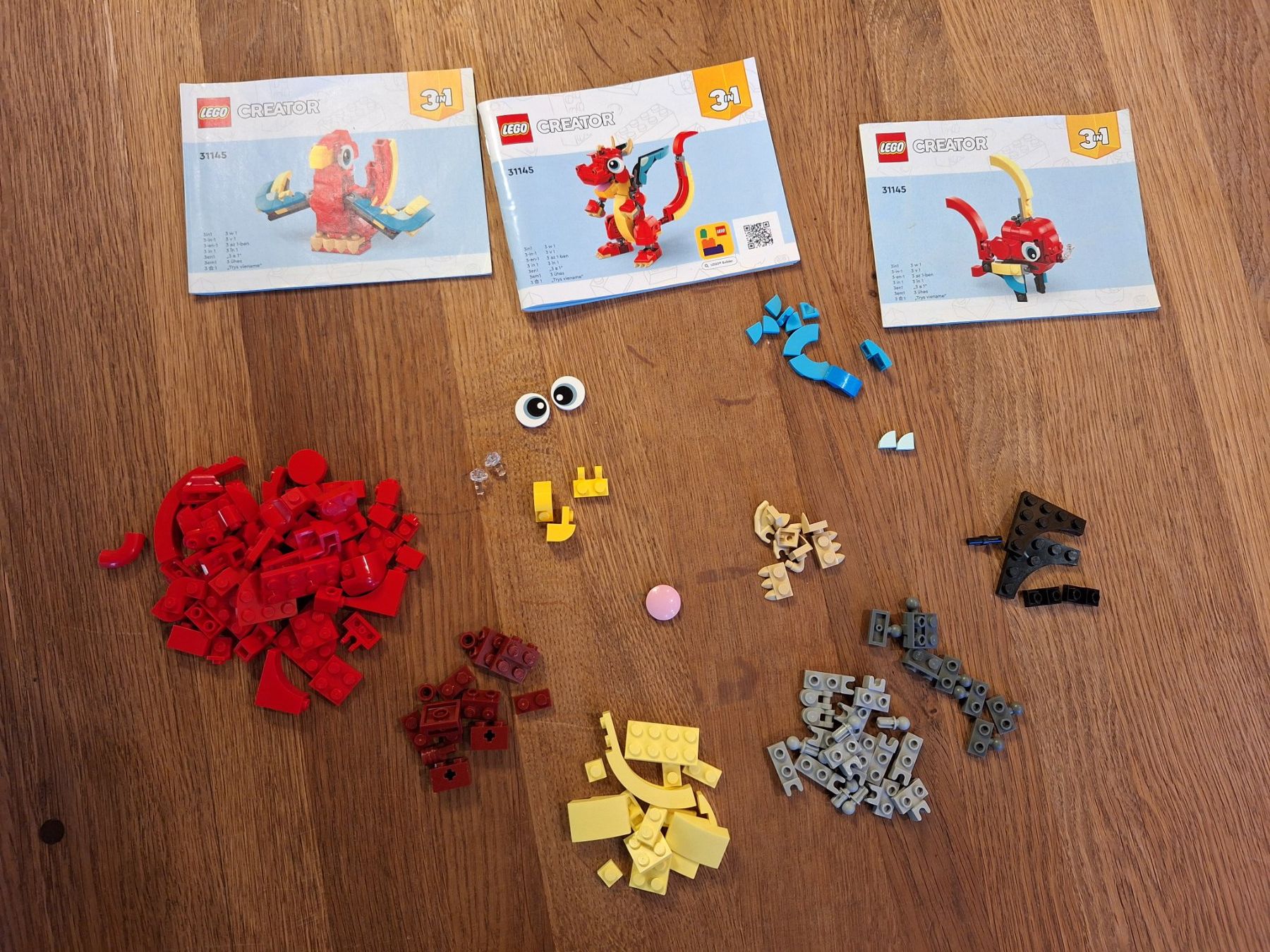 Lego Spielzeuge: Lego Drache Creator 3in1 31445 – Gebraucht aus Steinen von Cornel85 4