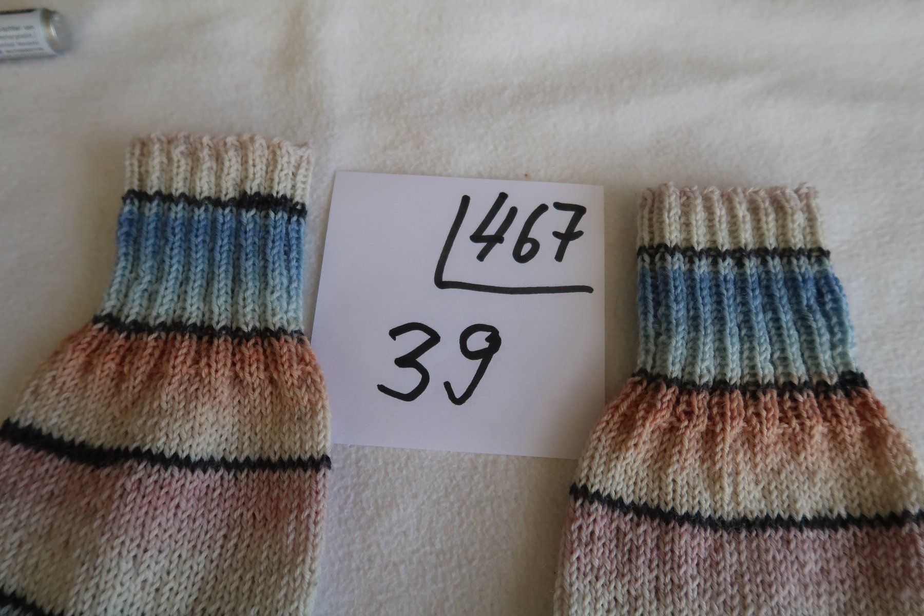 Calze: Handgestr.Wollsocken  Gr.39     (467-) – Nuovo e nell'imballaggio originale da neuenhof venduto da Caterchen 1