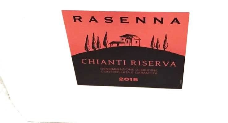 Vino: Chianti, Riserva Rasenna 2018 - 6 Flaschen, 75 cl - – Nuovo e nell'imballaggio originale da Zürich venduto da 1980ale