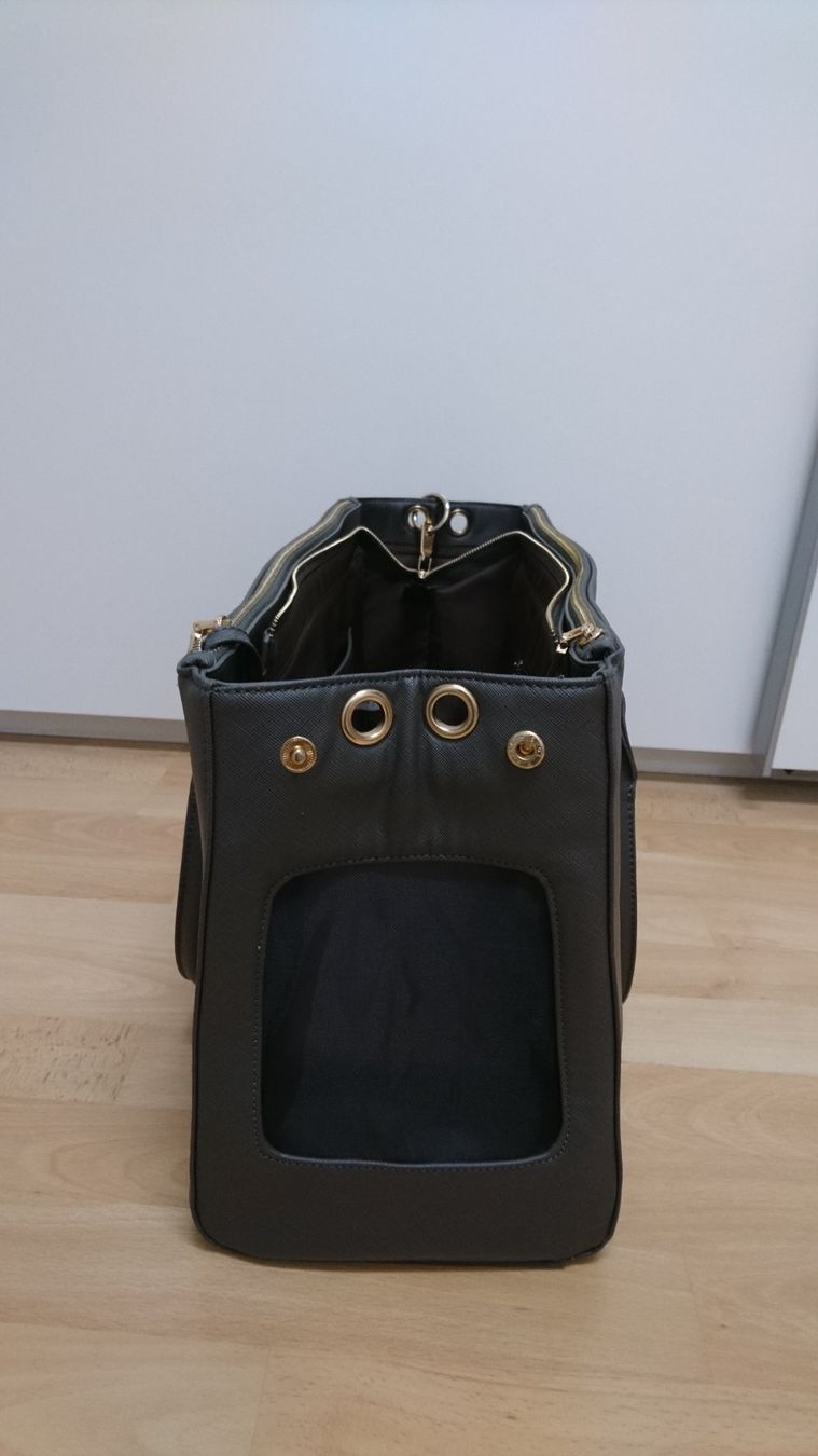 Borse: Grosse Hundetasche mit Fächer, wie normale Handtasche – Usato da Matzingen venduto da mes84 1