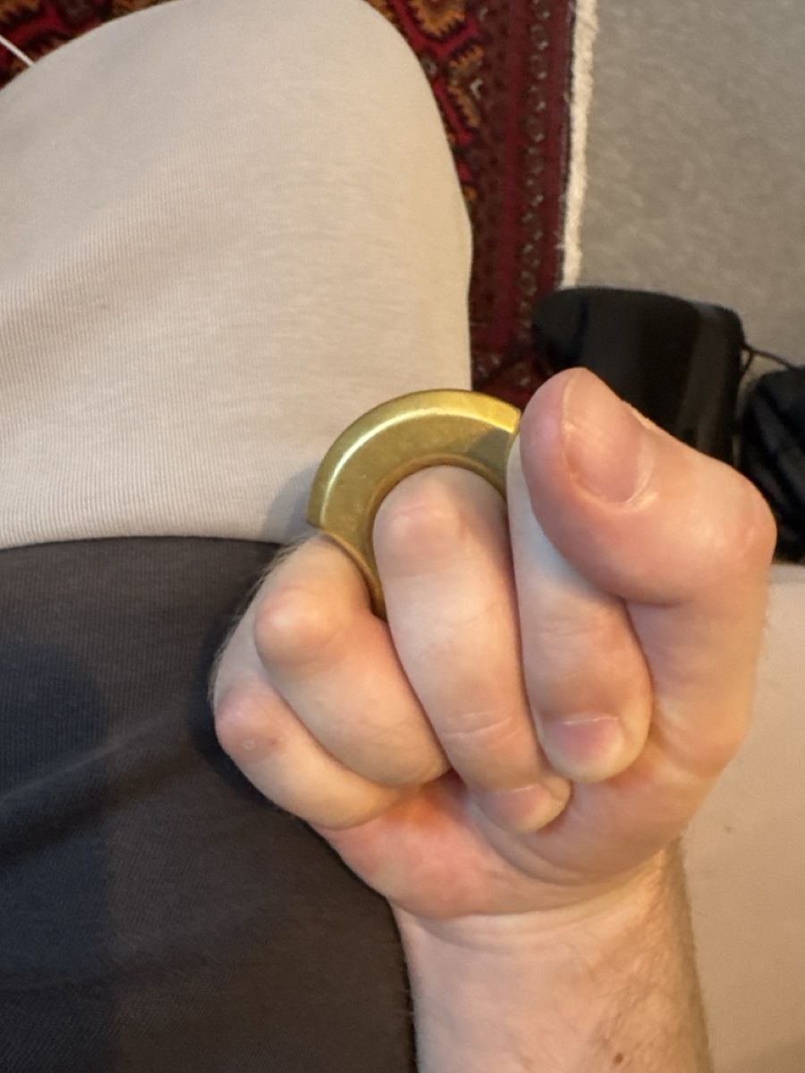 Ringe: Massiver Messing Ring goldfarben mit Flaschenöffner Funktion – Neu (gemäss Beschreibung) aus Au/Zh von BuwBuw94 3