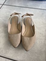 Schicke Slingpumps mit Schleife, Gr. 39 - Sommerlich & elega