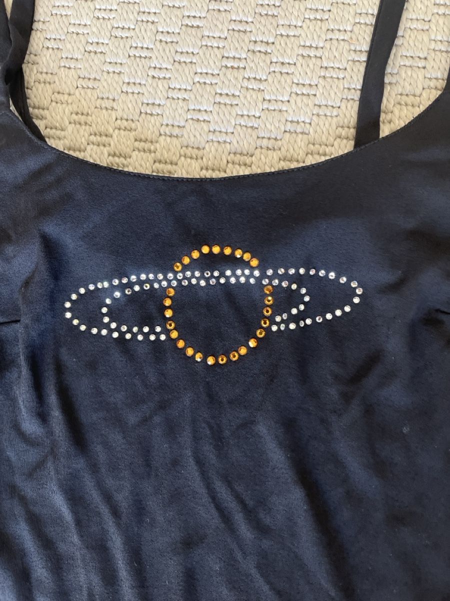 Top: Elegantes Top mit Strass, XS – Usato da Solothurn venduto da Bobesch08 1