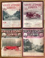 4 Zeitschriften The French Automobile Exporter 1926/1928