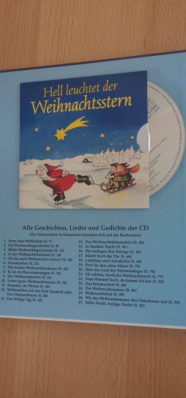 Bücher: Weihnachtsbuch mit CD – Gebraucht aus Feusisberg von Sindbad3 1