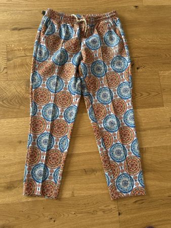 Rich&Royal Chino Hose Gr.42 mit Muster,Top Zustand!