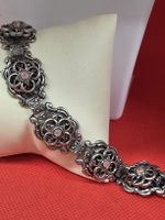 Armband mit Zirkonia 925 Sterling Silber Vintage