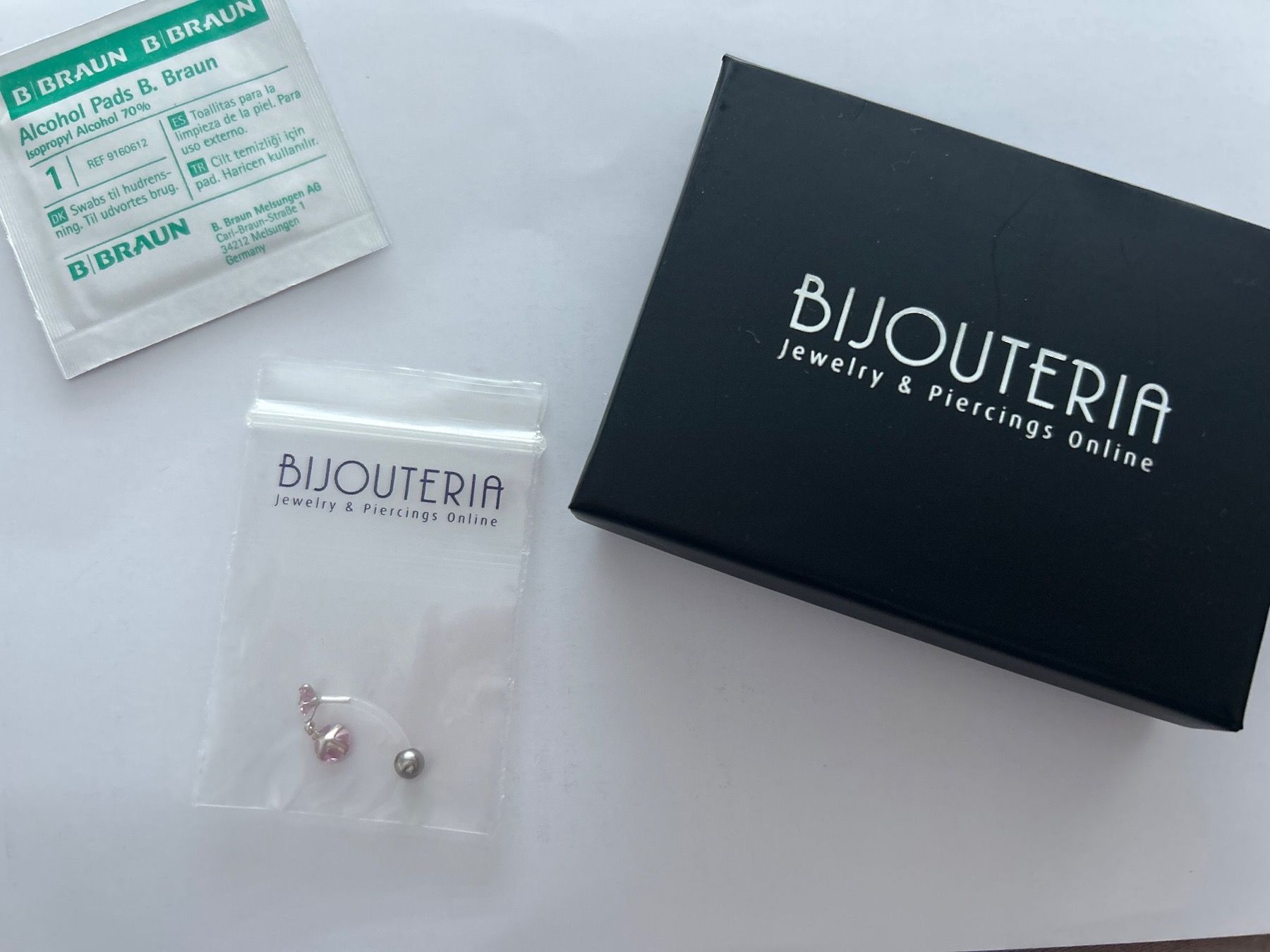 Gioielli per piercing: Piercing nombril Neuf – Nuovo e nell'imballaggio originale da Delémont venduto da Ma_LoU.01