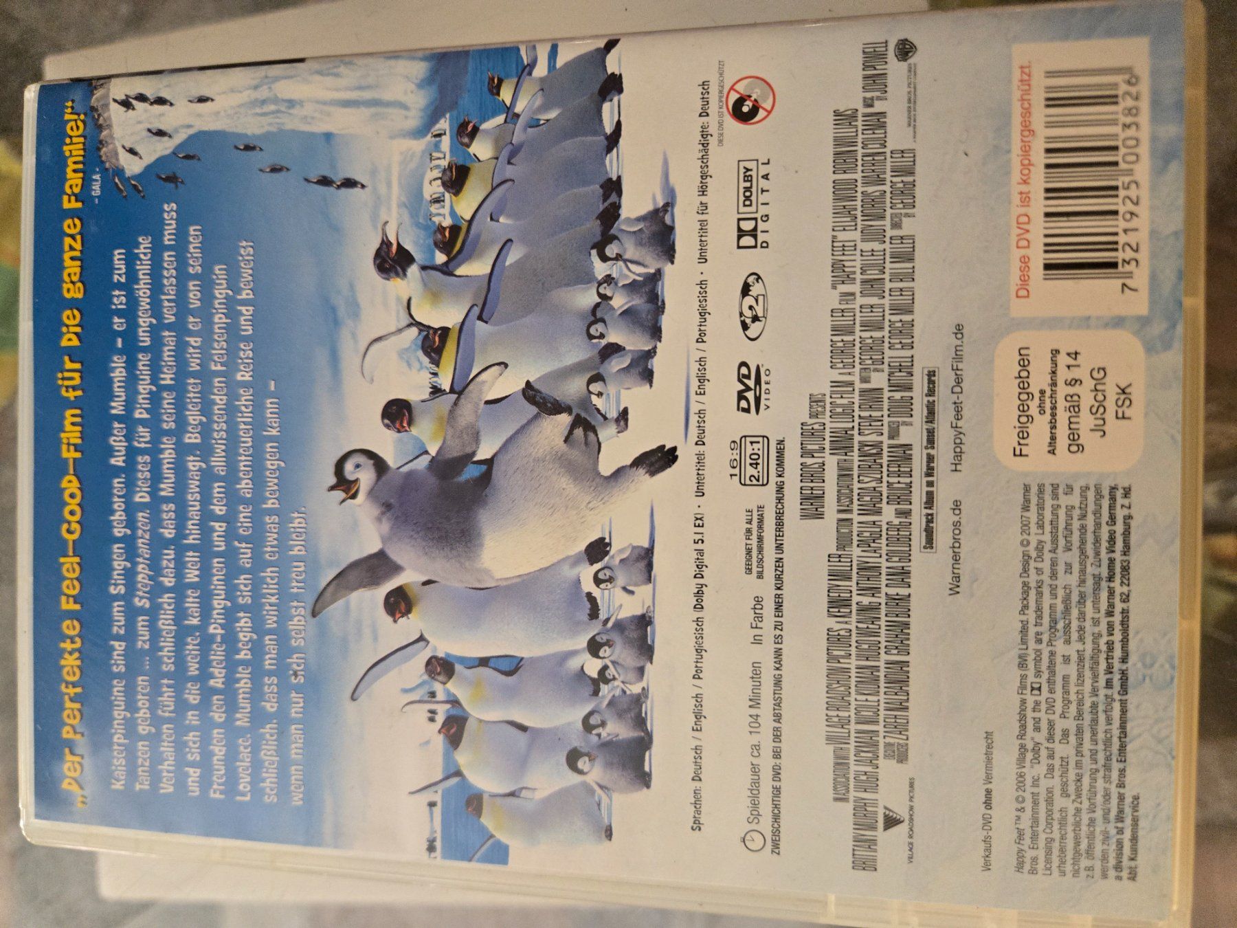 Tutti i DVDs: Happy Feet DVD – Usato da Bussigny venduto da Kfdlt 1