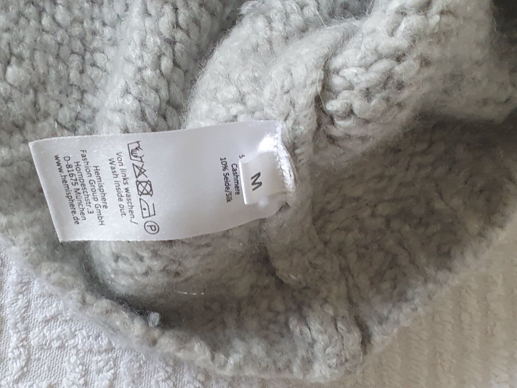 Hemisphere Pullover & Sweatshirts: HEMISPHERE,  Kaschmir/Seide, GR 40/M – Gebraucht aus Lausanne von Robino777 2