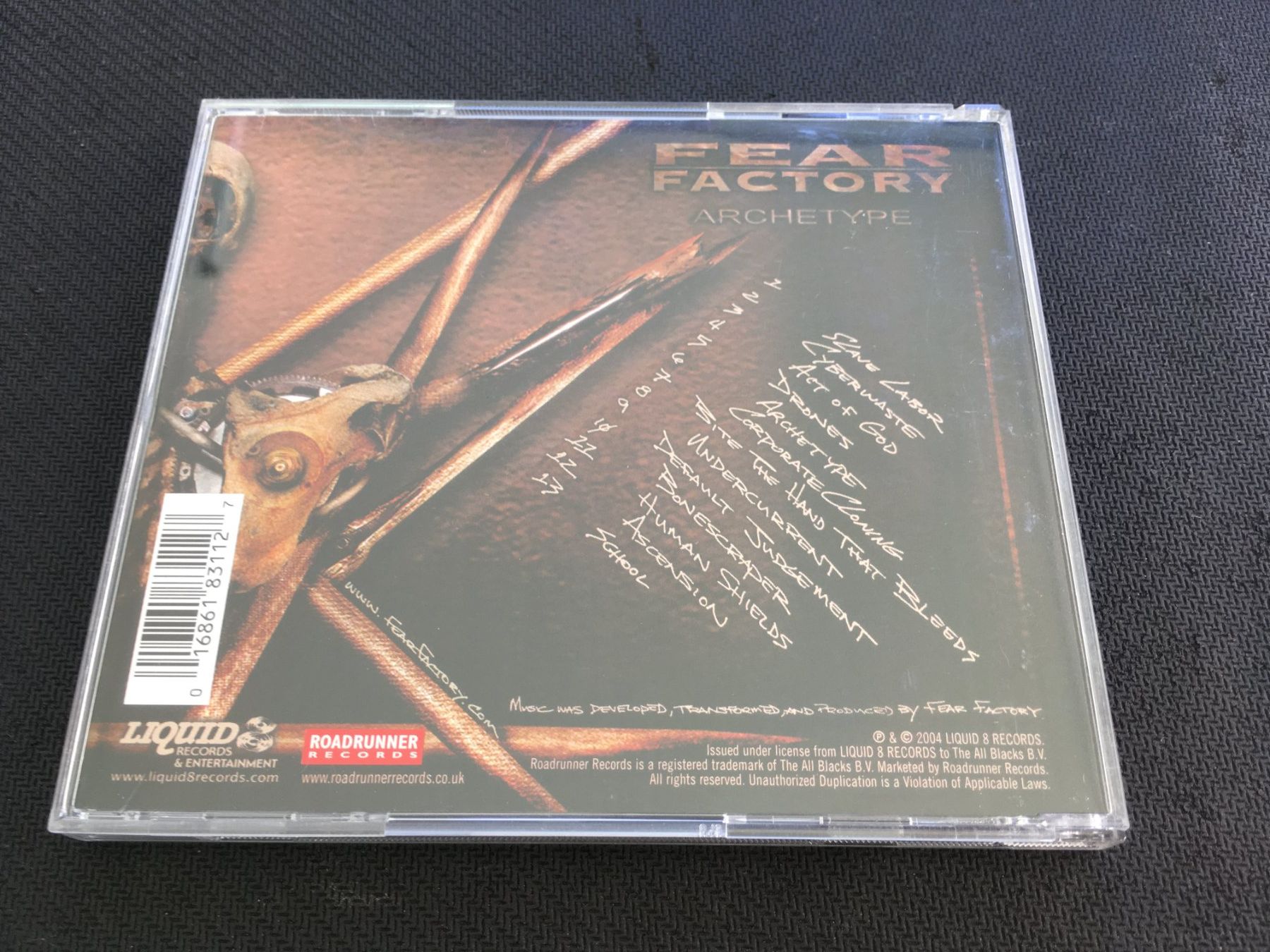 CDs: Fear Factory - Archetype -CD- – Gebraucht aus St.Gallen von MedienJoe 2