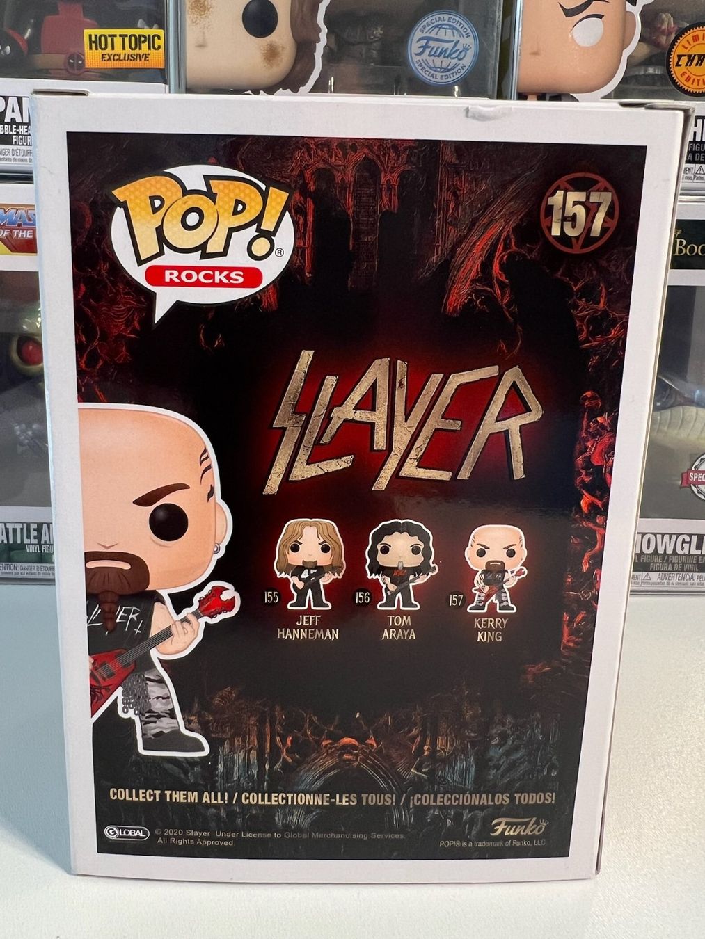 Funko Statuette: Funko POP! Rocks Slayer Kerry King – Nuovo e nell'imballaggio originale da Le Mouret venduto da perfectbijou 2