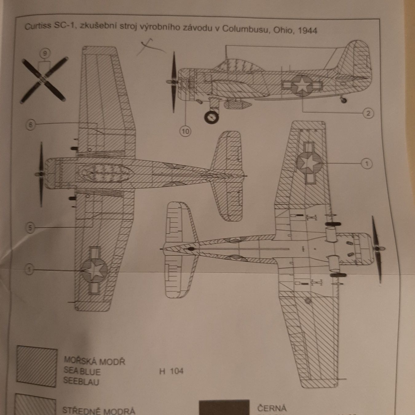 Kit di modellismo & Modellini statici: 857 ... Curtiss SC-1 Seahawk ... SMER 0866 – Nuovo (secondo la descrizione) da Bonstetten venduto da Benibanny59 2