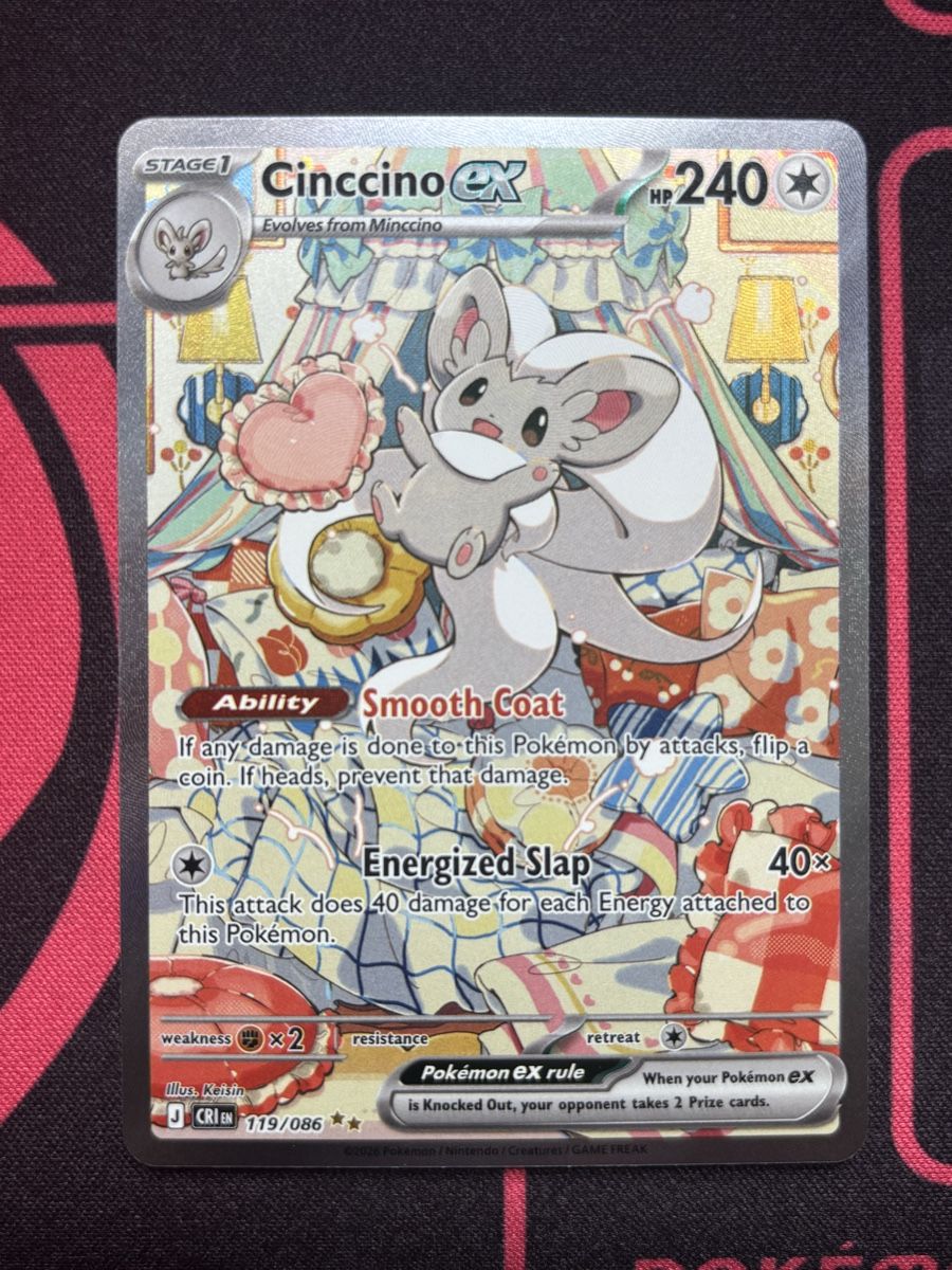 Pokémon Carte collezionabili: Cinccino #119 EN Pokémon – Usato da Regensdorf venduto da HOLO_LEGENDS