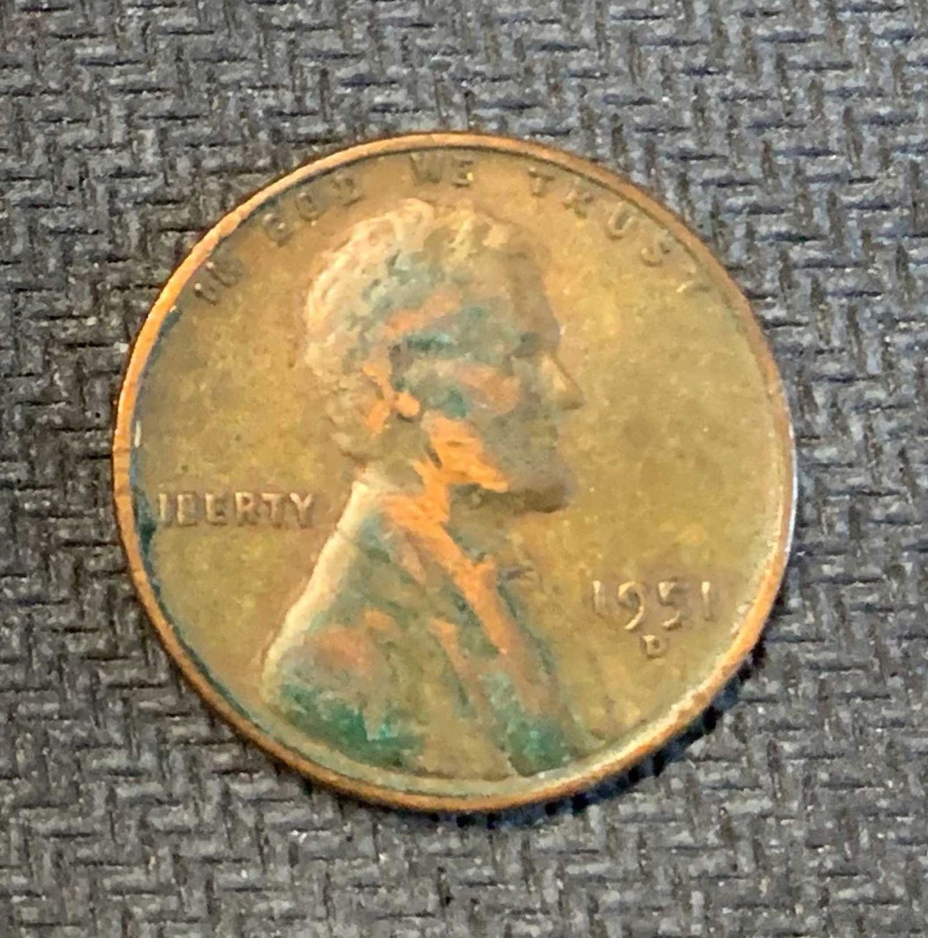 Münze USA 1 Cent 1951 "ONE CENT" (Gebraucht) in Oberweningen für CHF 0. ...