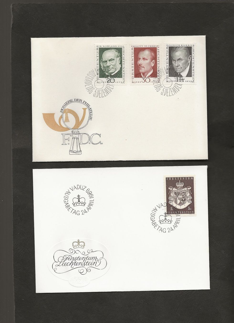 Tutti i francobolli: 16 FDC Liechtenstein 1965 bis 1974 – Usato da Au ZH venduto da xelagreb01 5