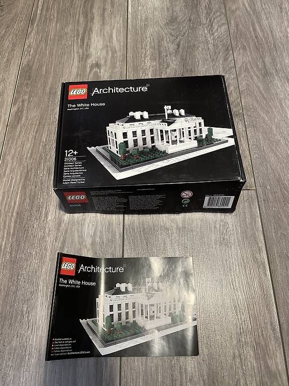 Lego Jeux de construction: LEGO Architecture The White House 21006 – D'occasion à Vésenaz par Nephrax
