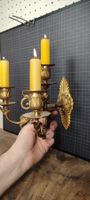 Wunderschöner  3er Kerzenständer für Wandmontage