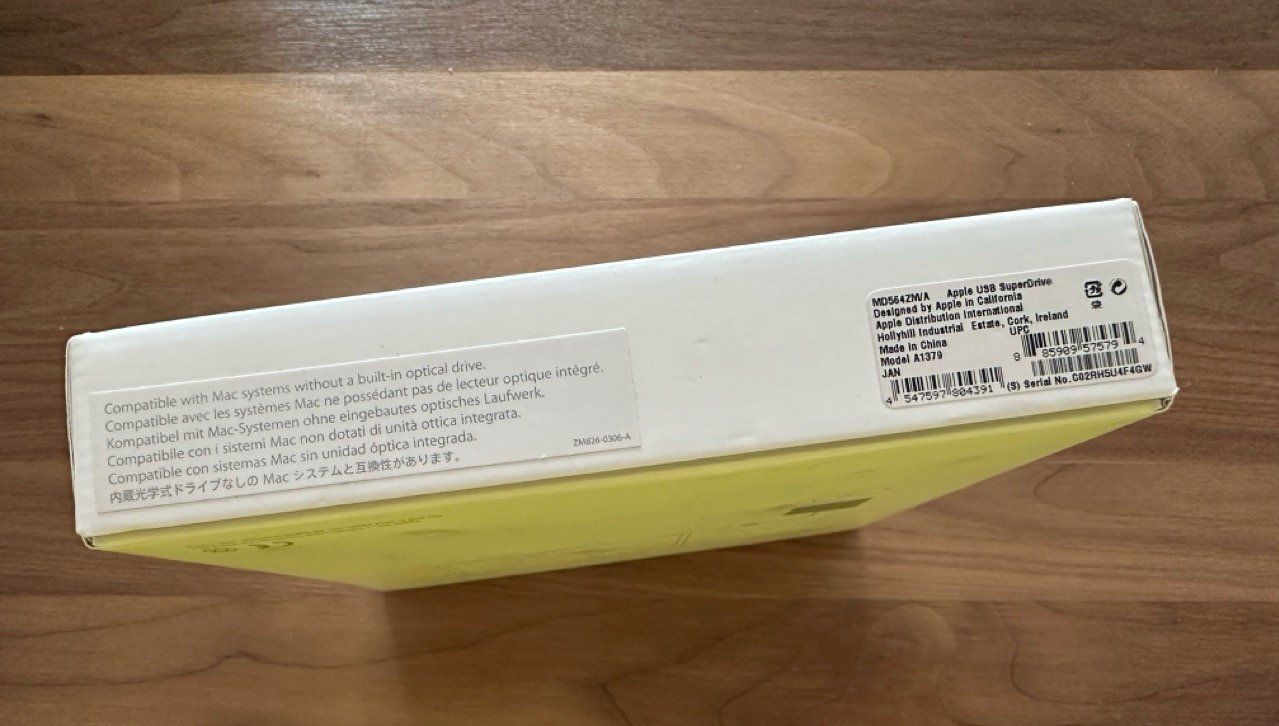 Apple Audio- & Mediensysteme: Apple USB SuperDrive – Gebraucht aus Rafz von Creativconnection 2