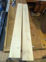 Wood planks, new condition, 1000 x 100 x 27 mm