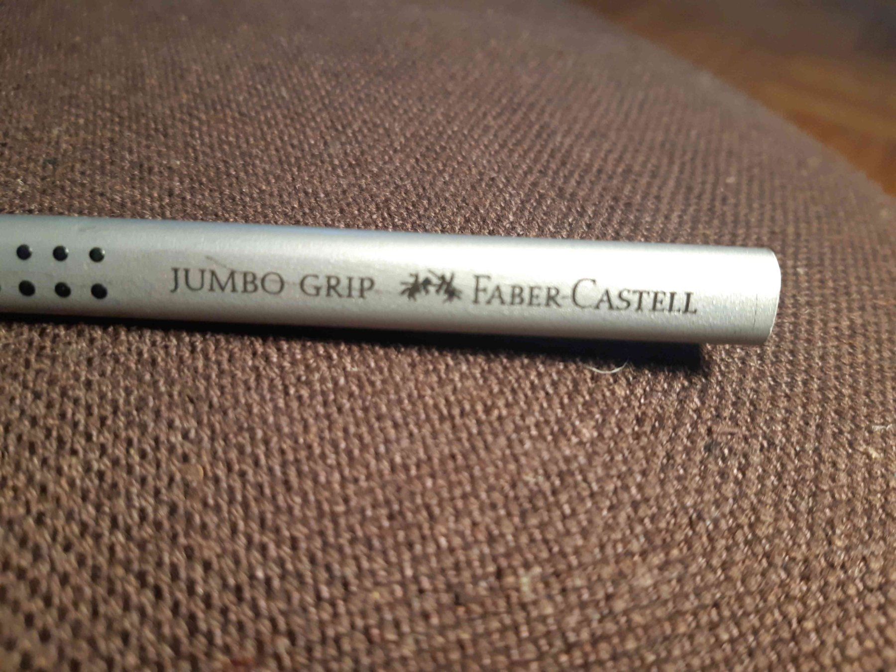 Faber-Castell Penna & Evidenziatori: Jumbo Grip Buntstift silber – Usato da Windisch venduto da Re_ 1