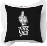 Kissenbezug " fuck you " 45x45cm