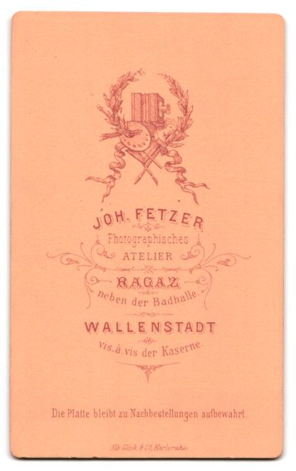Fotografie &  Plakate: Fotografie Joh. Fetzer, Ragaz, Festlich  – Gebraucht aus Berlin von bartko-reher 1