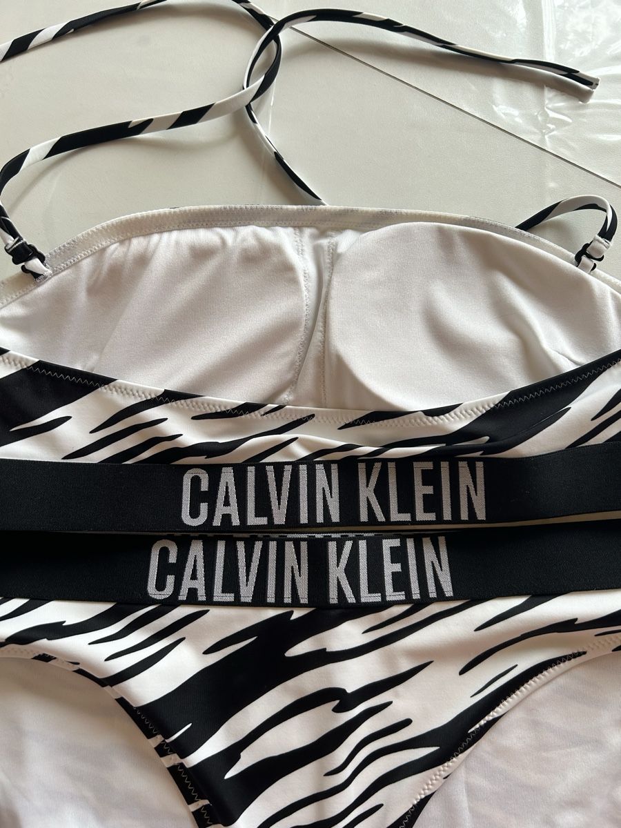 Calvin Klein Costumi da bagno & Bikini: Bikini Calvin Klein, taille M, zébré – Nuovo (secondo la descrizione) da Monthey venduto da meganoe 2
