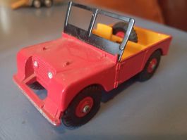 Land Rover dinky toys