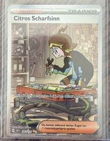 Pokémon Karte Unterstützer Citros Scharfsinn Trainer 243/191