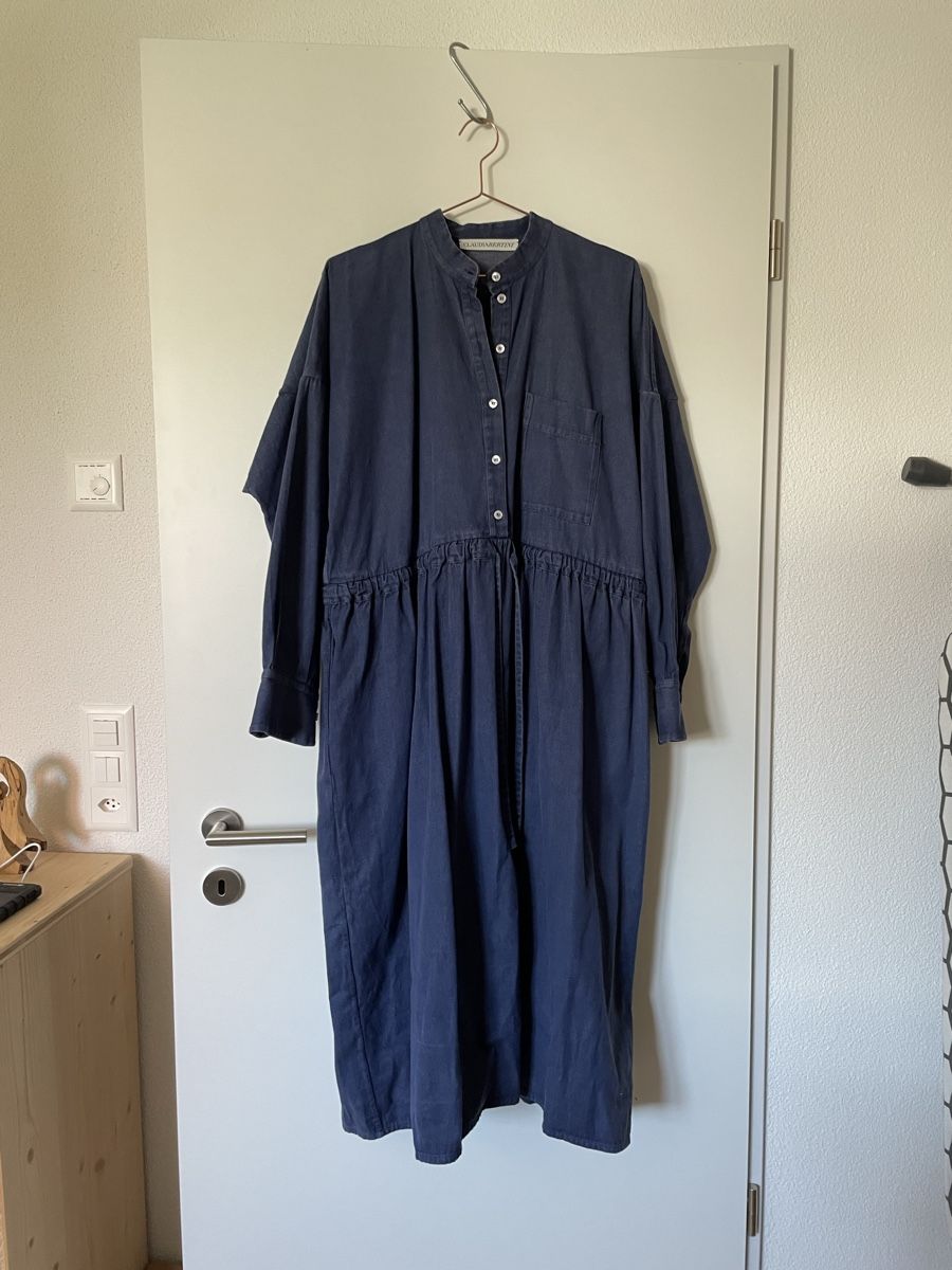 Vestiti: claudia bertini kleid jeans-blau onesize – Usato da Hettlingen venduto da Gaborrelli