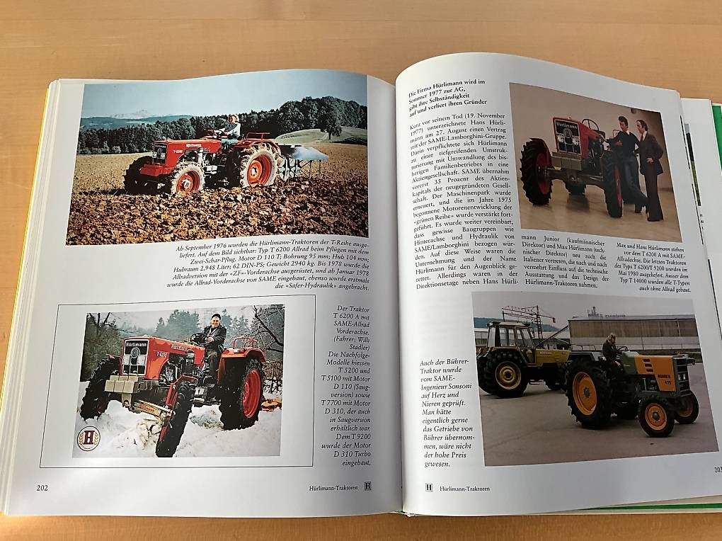 Tracteurs: Hürlimann Traktor Buch wie Bührer – D'occasion à Schänis par Spezmech 1