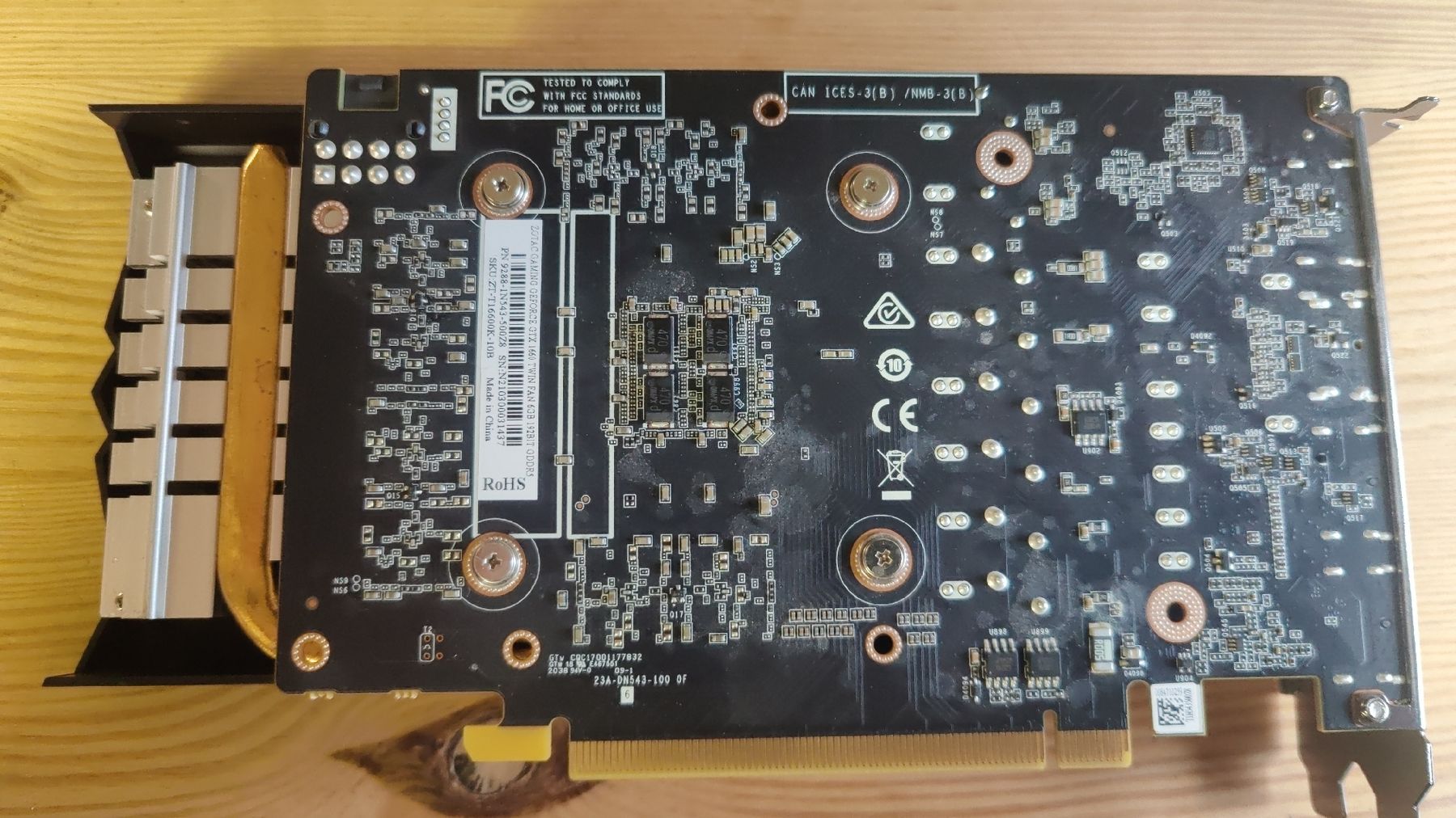 Zotac Grafikkarten: Zotac GTX1660 – Gebraucht aus Degersheim von HariOm 2