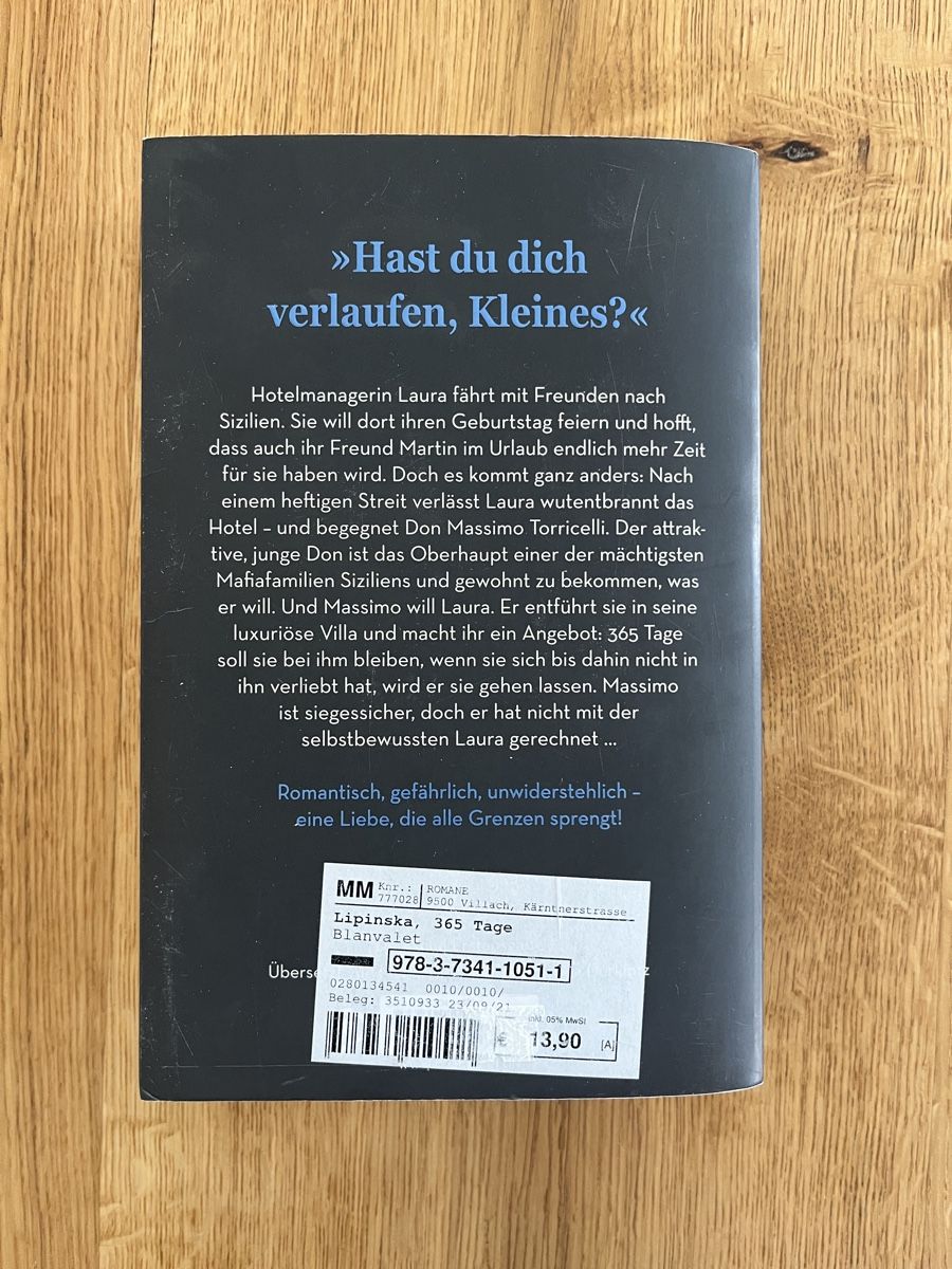 Libri: 365 Tage - Blanka Lipińska – Usato da Steinen venduto da nic_yk9v 1