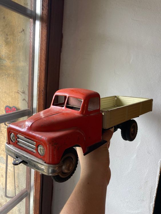 BLECHAUTO OLDTIMER TRUCK LKW Lastkraftwagen Lastwagen Nostalgie DEKO Retro EUR 39,99 - DE