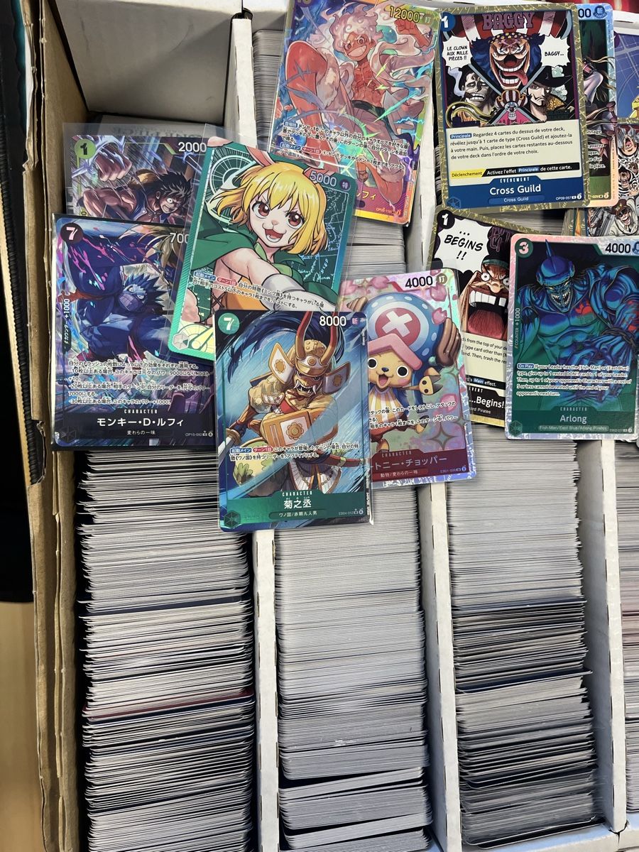 Bandai Carte collezionabili: One Piece- Bulg mehrere kilo Karten – Usato da schaan venduto da Schokoloco 2