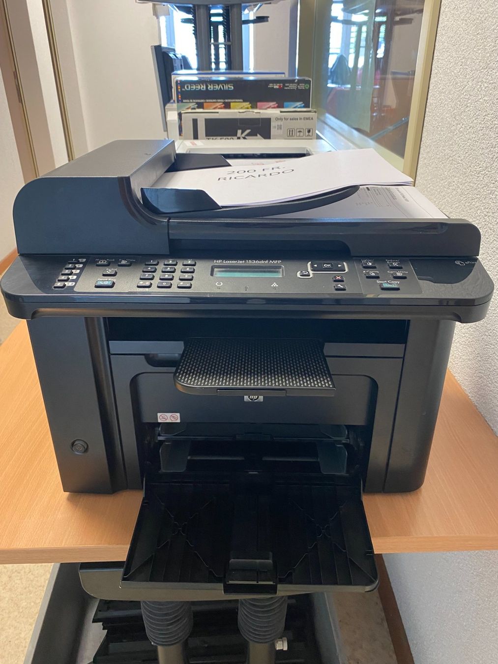 Fotokopierer: HP Kopierer Laserjet 1536 dnf MFP – Gebraucht aus Wängi von Bmo