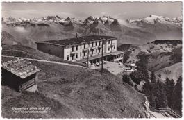 Stanserhorn mit Unterwaldneralpen  1948