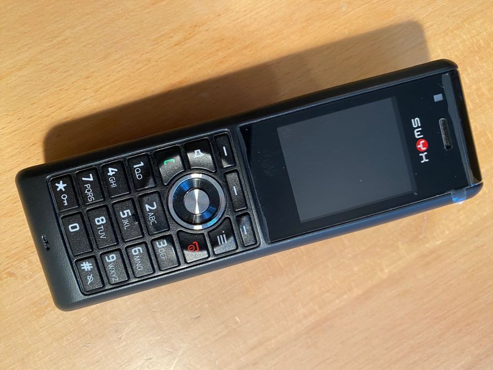 Swyx DECT Phone D510 Handgerät Mobilteil + Ladeschale Ladestation swyxphone - gebraucht | EDV