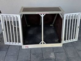 Original Alu-Hundebox von Urs Dietiker (Schweizer Qualität)