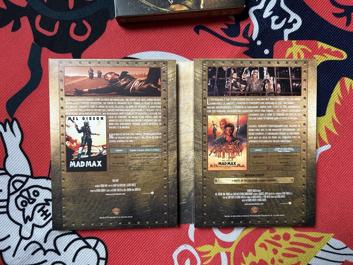 Tutti i DVDs: DVD coffret MAD Max L’intégrale 3 DVD – Usato da Genève venduto da NipponiaNippon 1